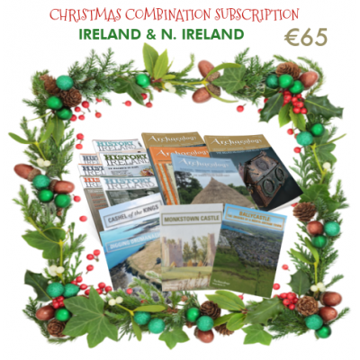 History Ireland & Archaeology Ireland combination - 1 year subscription to both to Ireland or N. Ireland